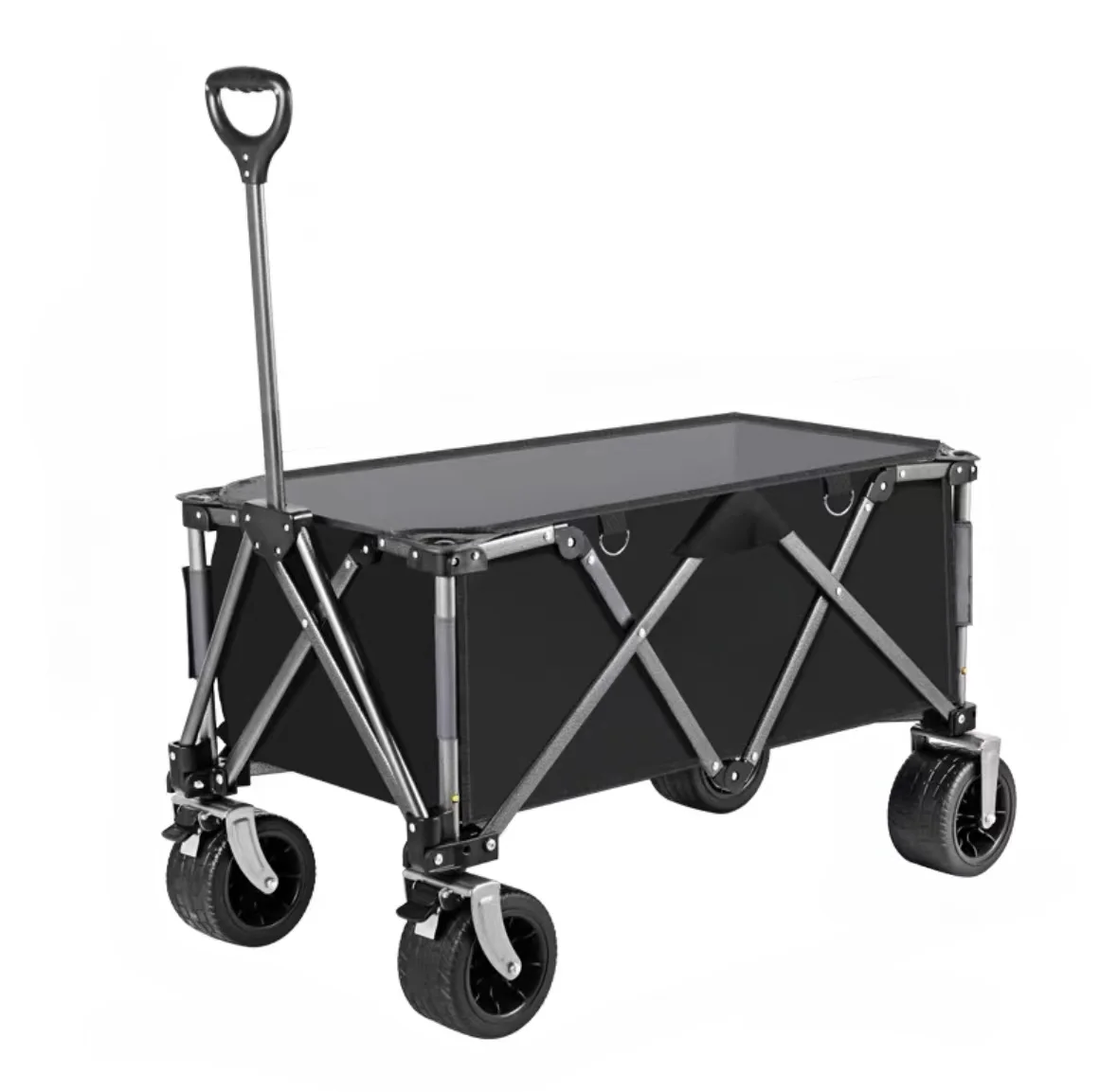 Outdoor Picnic Popular Cart Trolley Folding Garden Portable Hand Aluminium Alloy Collapsible Cart