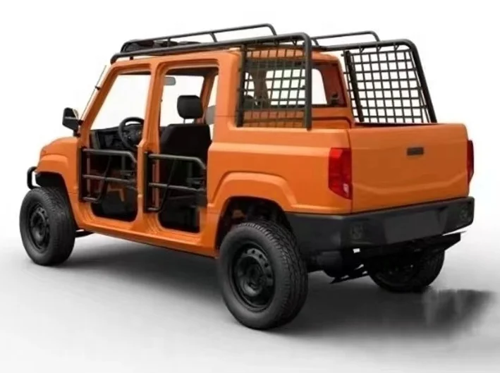 King Version 4WD 4x4 Double Cab 4 Seats Mini Passenger Small China Electric Cars / Mini Passenger Small China Electric Cars