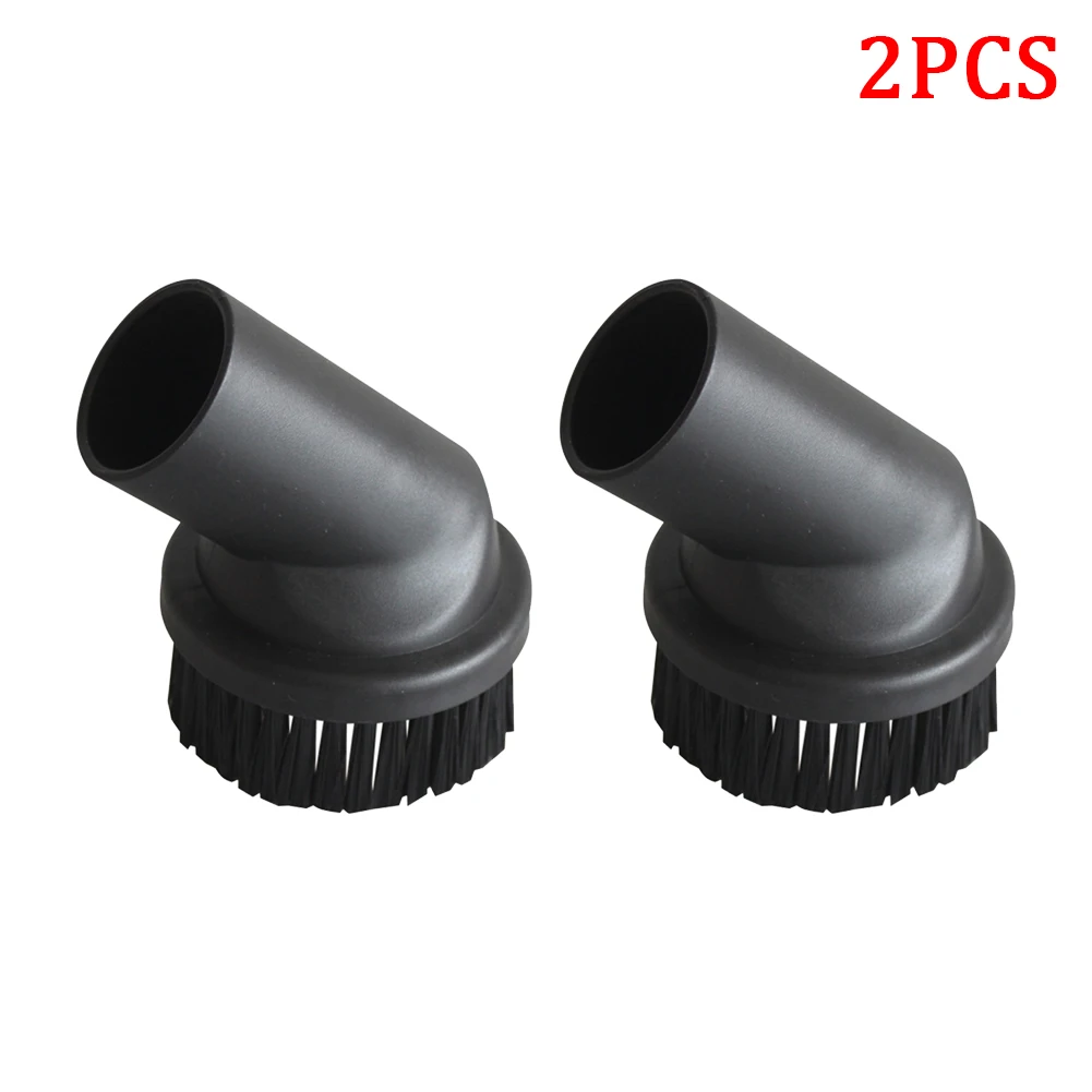 2pcs For Nilfisk 35mm Compatible Vacuum Cleaner Dusting Tool Round Brush Circular Dust Removal Brush Tool Vacuum Cleaner Parts