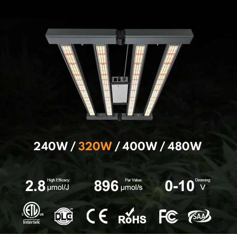 LED غرفة النبات 480 واط 500 واط ضوء نبات الأخطبوط lm301h الضوء الأحمر شغل ضوء مصباح التمثيل الضوئي