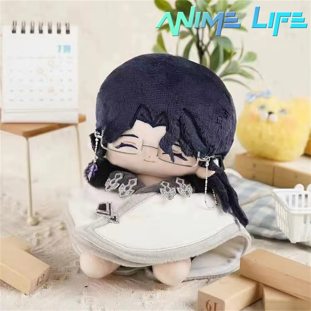 Plushie เกม Genshin Impact Beidou Pantalone Kunikzushi Venti Hu Tao 20 ซม.ตุ๊กตาของเล่น Body เสื้อผ้าคอสเพลย์ Original ของขวัญ