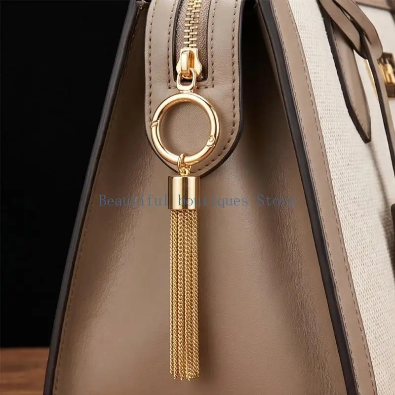 U4LF 4PCS Crafting Metal Tassels Hangers Ideal For Customes Jewelry Design And Ornaments