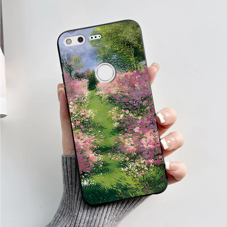 Google Pixel 1 XL Pixel 1XL Hava Darbeye Dayanıklı Kılıf Google piksel 1xl Silikon Yumuşak Arka Kapak Google Pixel 1 Pixel 1 için kapak