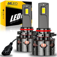 Aileo New 2Pcs 9005 HB3 24000LM 280W LED Lights Headlight Bulb Led Lamp 9006 HB4 6500K CSP Automotivo Canbus For Car White 12V