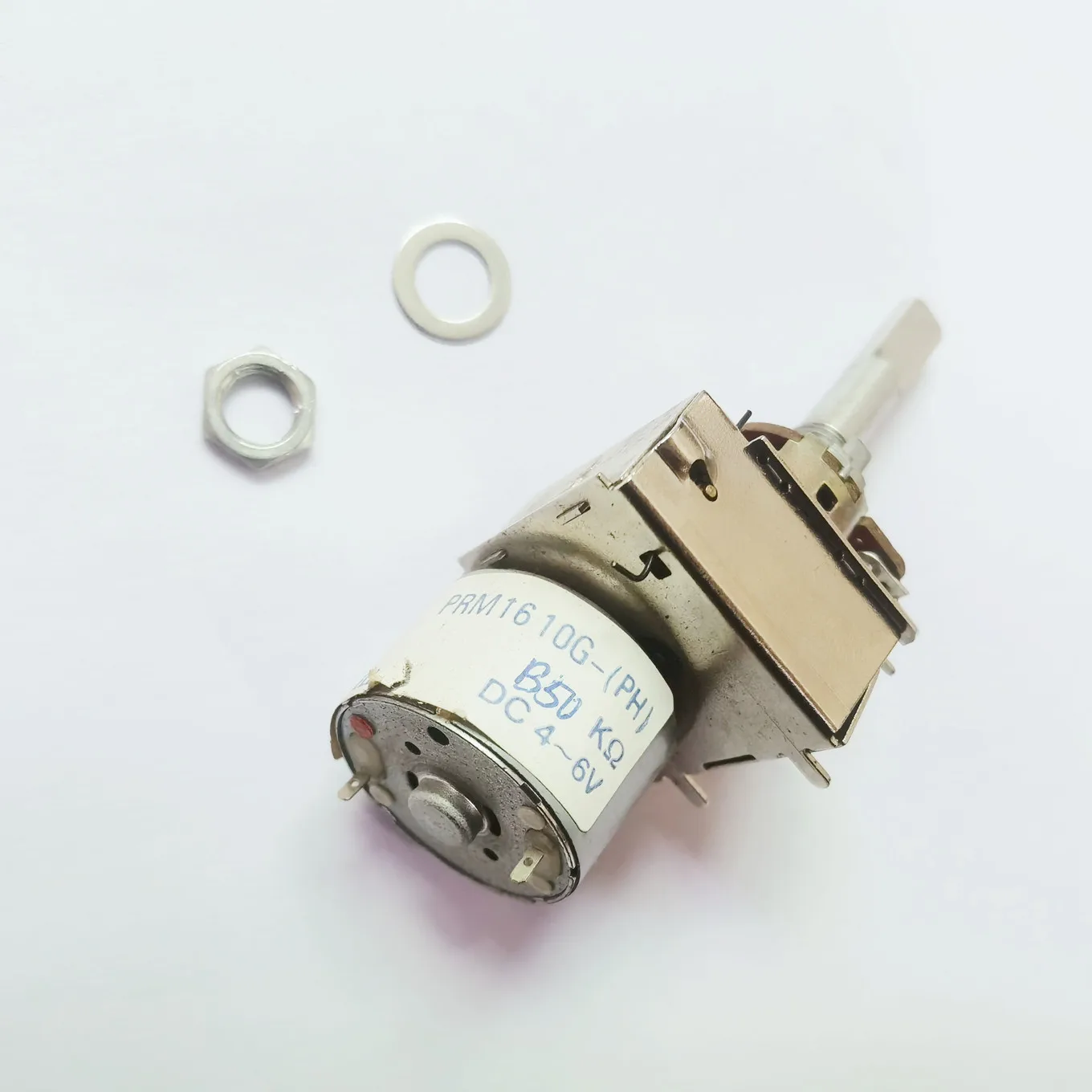 Original new 100% RK168 remote control motor dual potentiometer B50K with tap 8pin handle length 30MMF (SWITCH)