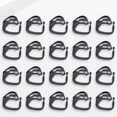 

50 Pcs Shade Net Hooks Greenhouse Fixed Clamp Fixing Clip Outdoor Sun Screen Plastic