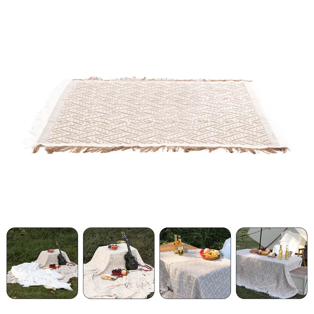 

Foldable Portable Picnic Blanket Lightweight Durable Outdoor Camping Mat Comfortable Lawn Blanket Large Multi-Function Beach Mat