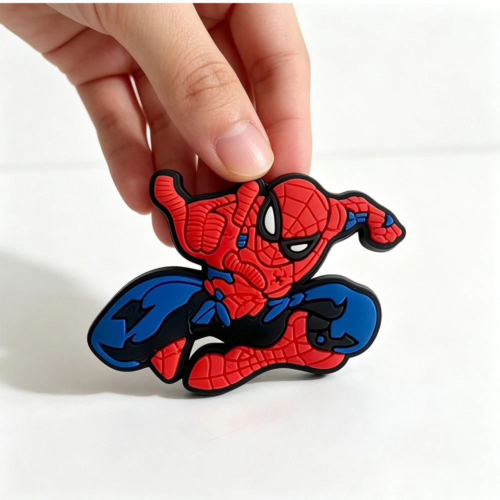 9/21 Stück Cartoon Anime Helden Charakter Schuh-Charm Großhandel PVC Clog Armband Deko Schnalle Abnehmbar DIY Wasserdicht Party Geschenk – Detail 9