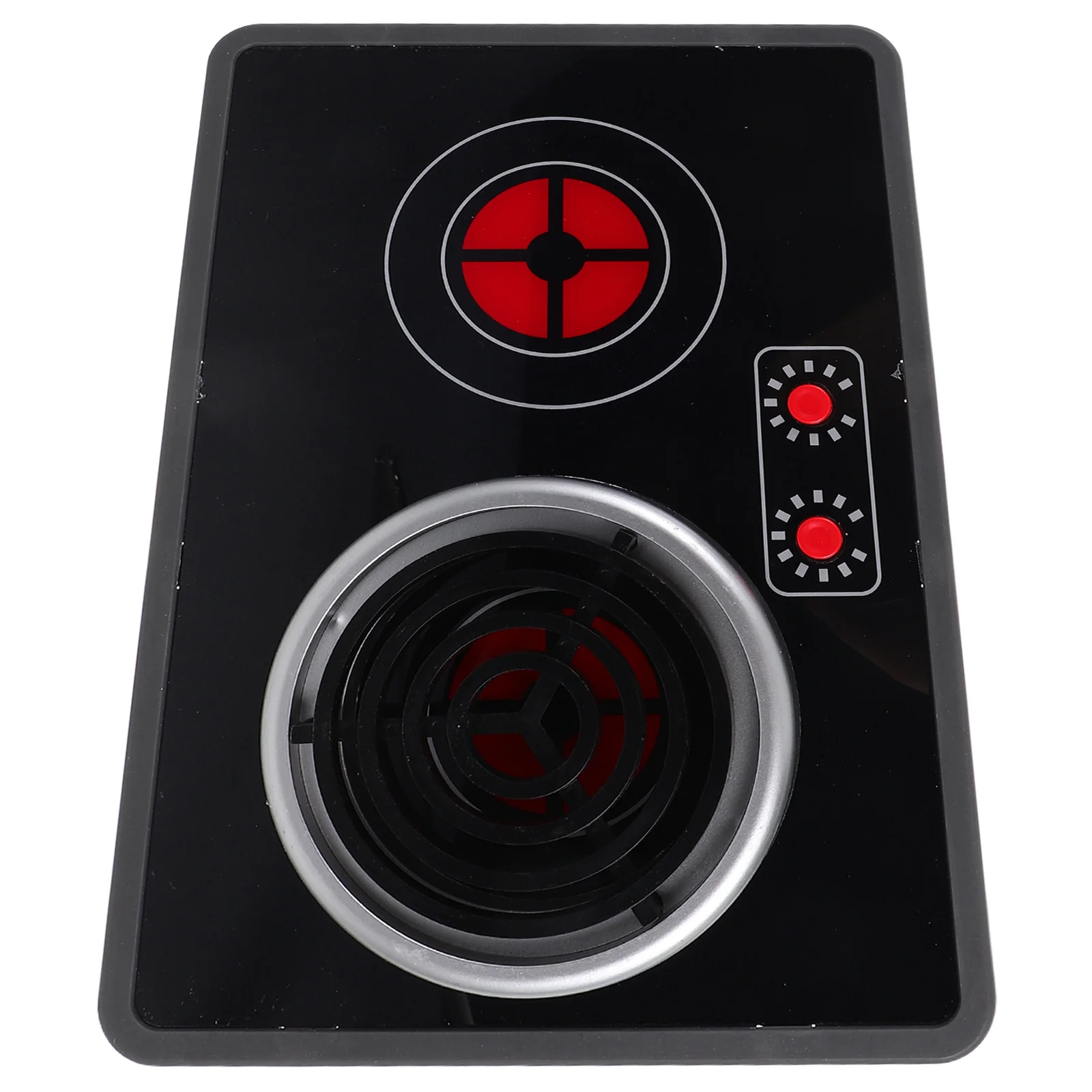 1 ensemble de cuisine pour enfants, jeu de Simulation, table de cuisson à Induction réaliste avec lumières et sons, Mini poêle pour tout-petits, jeu de Simulation