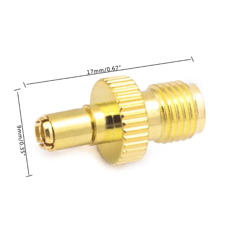 5pcs SMA Female To TS9 Male RF Connector Coaxial Adapter Straight Gold Plated Drop Shipping