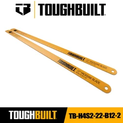 ToughBuilt TB-H4S2-22-B12-2 2PK 12 in Hacksaw Blades 24TPI TOUGHBUILT Tool Accessories