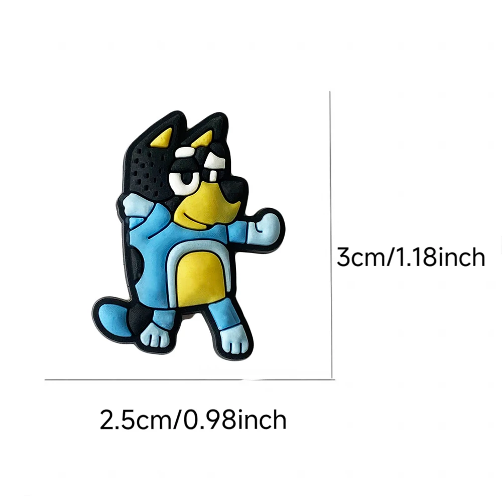 Hot Sales 12-100pcs Hot Toys Cartoon Animation Series PVC Shoe Charms Accessories DIY Detachable Wristband Decoration Gifts