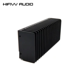 Full Aluminum Radiator HeatSink Cooler Grille Shape Heat Sink For DIY LM3886 M1 And M7 HDAM Circuit W155 H67mm D40mm Radiators