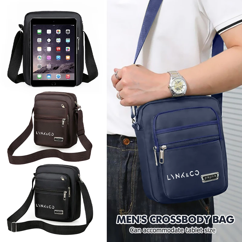 

Car Oxford Cloth Casual Shoulder Satchel Storage Bag For LYNK&CO 01 02 03+ 05 06 09 PHEV 09 MHEV