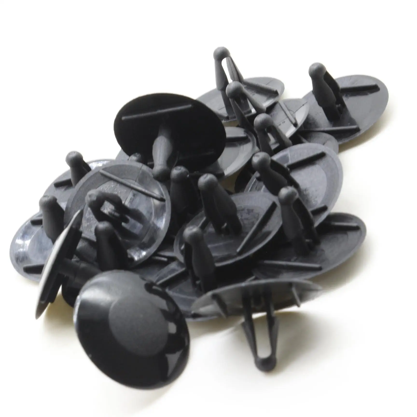 20 pcs Hood Bonnet Insulation Retainer Clips 90467-09006 Black Fastening Nylon For Toyota Lexus Avalon Camry 7mm Hole Push Pin