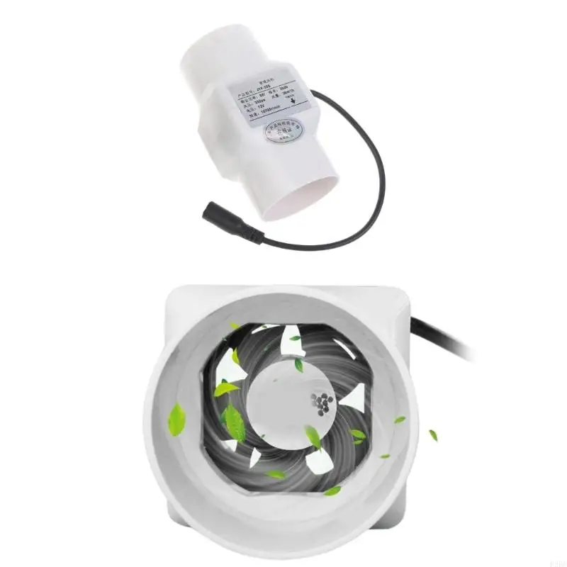 F26C設置が簡単な高効率ダクト換気ファン低ノイズハウスキッチンのための12V、小さなスペースでのクイックエアエ​​クスチェンジ