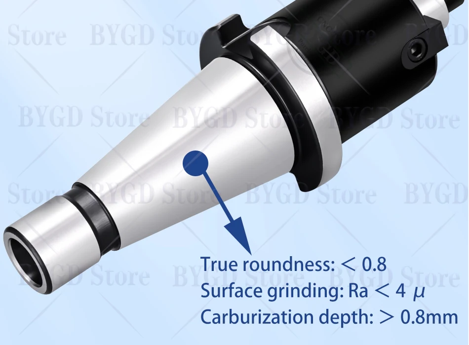 BYGD NT30 NT40 NT50 ISO40 ISO50 FMB16 FMB22 FMB27 FMB32 FMB40 Werkzeughalter passend zu 300R 400R EMR MFWN900 NT FMB Halterungswerkzeug – Detail 11