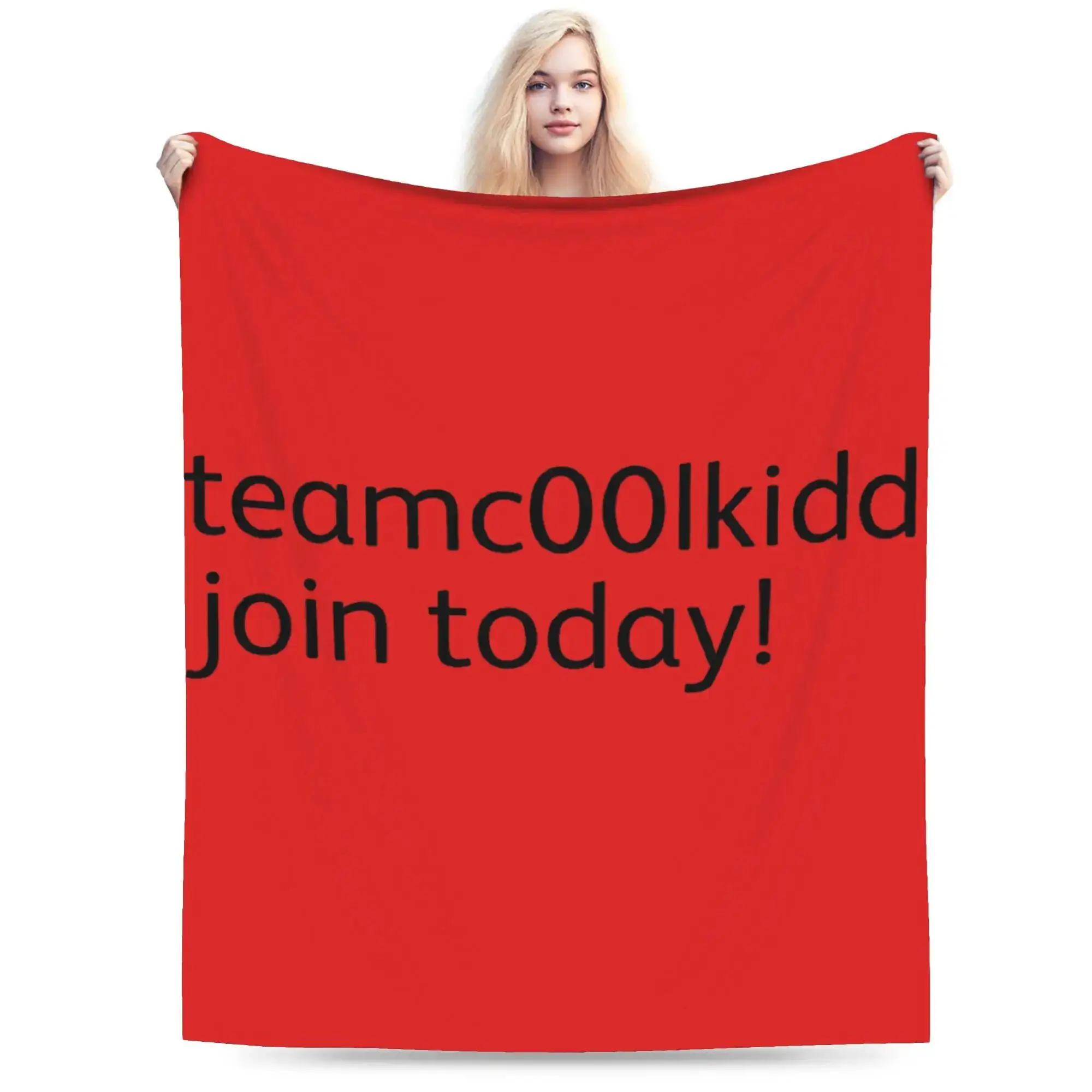 

Плед Team clkidd Join Today Forsaken из фланели, весенний, теплый, мягкий, для детей, для домашнего декора, покрывало для кровати, накидка на диван