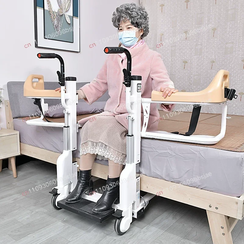 Electric Multifunctional Lifter Disabled Care Lifting Toilet Chair Paralyzed Elderly Home Chair Hand Shifter
