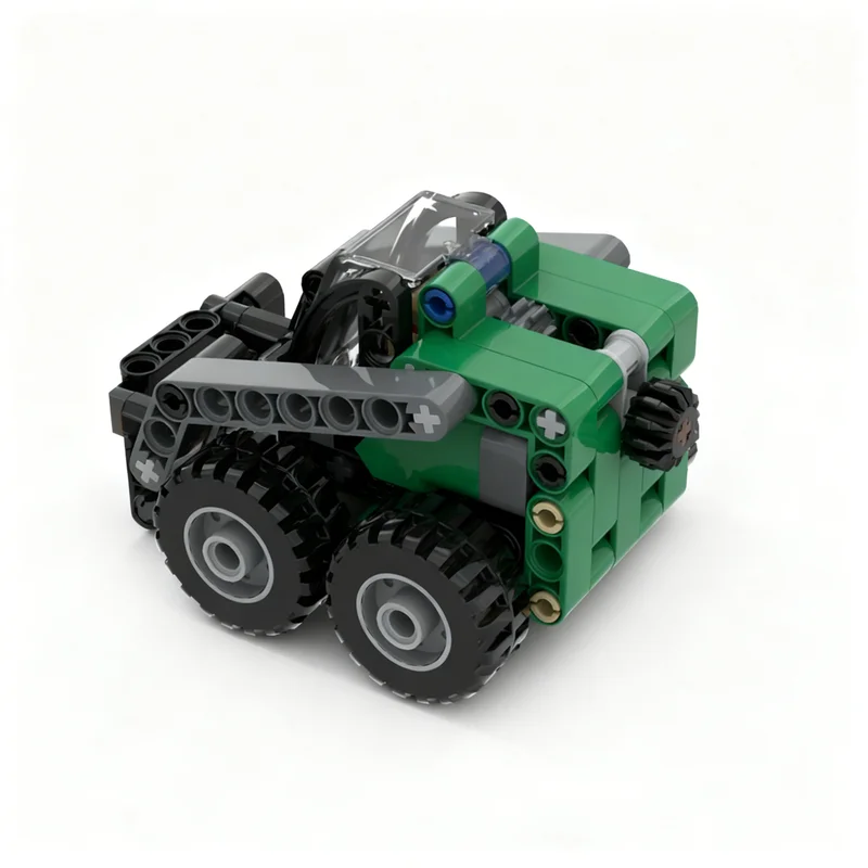 108pcs MOC Technical Skid-steer Loader Model Building Blocks Christmas Gifts Toys Birthday DIY Assemble Idea Brick Art Display