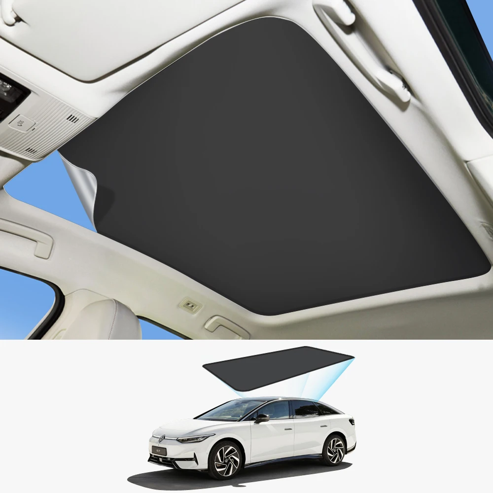 Compatible for Volkswagen ID7 sunroof sunshade insulation and insulation Volkswagen ID4 automotive parts ID3 suction sunshade ro