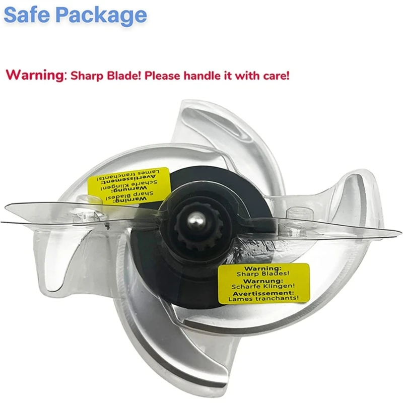 Licuadora de procesador de alimentos, tazón para picar, reemplazo para NINJA 64oz, BN601/BL770Mega/ BN801, envío directo