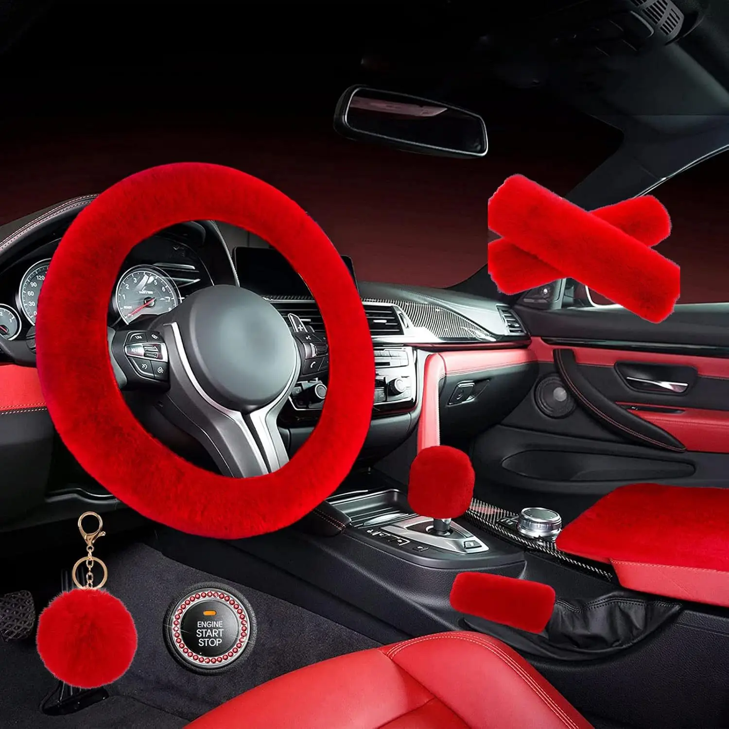 Car Steering Wheel Cover For Peugeot 301 307 Sw 508 308 206 4007 2008 5008 2010 3008 2014 2015 2016 2017 2018 2019 Accessories view 2