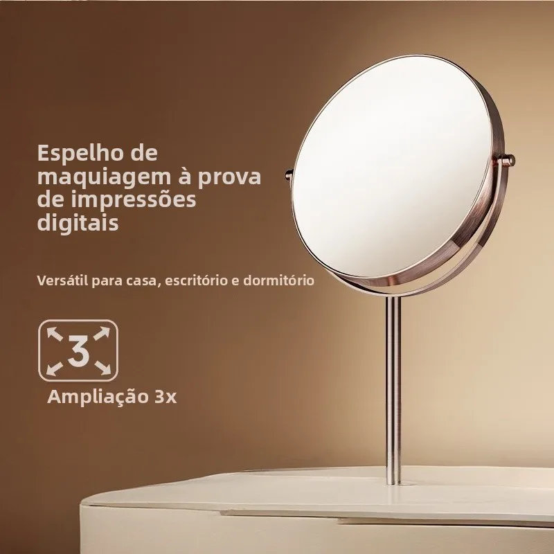 double-sided-desktop-makeup-mirror-magnifying-beauty-mirror-vintage-metal-frame-round-shape-for-daily-use-and-bridal-gifts