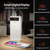 Romoss PSN20 20000mAh Power Bank Portable External Battery Charger for Xiaomi iPhone 16 Huawei Mobile Phones Powerbank