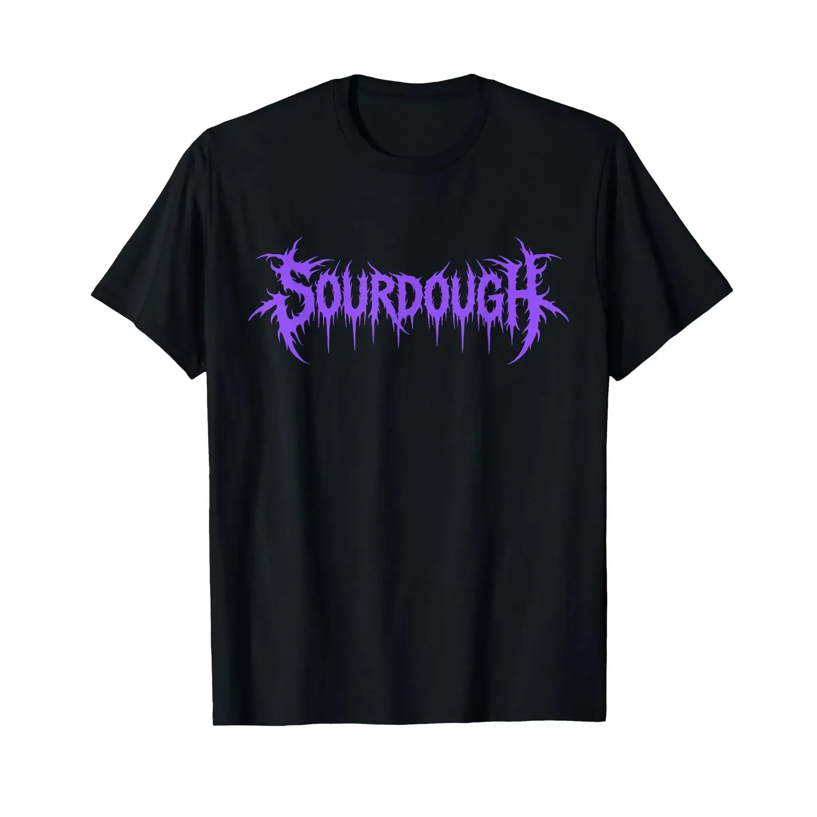 Funny Metal Sourdough Baker Bread Baking Humor T Shirt vintage Washed Stylish Comfortable streetwear Versatile graphic