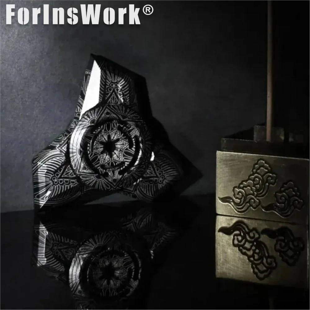 ทังเต่า ฟิดเจ็ตสปินเนอร์ 3 ใบมีด สแตนเลสสตีล ชุบดำ รุ่นสลักลาย รุ่นลิมิเต็ดอิดิชั่น 77 ชิ้น ทั่วโลก