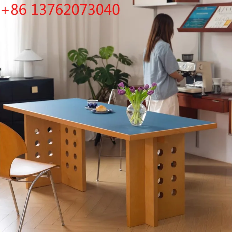 

Скандинавский ретро-стол для дома, обеденный стол, компьютерный стол, стол для учебы, рабочий стол