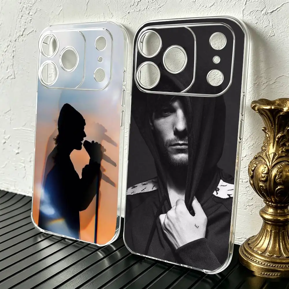 

L-Louis Singer T-Tomlinsons Phone Case For iPhone 17 16 15 14 13 12 11 Mini Pro Max Plus Transparent Cover