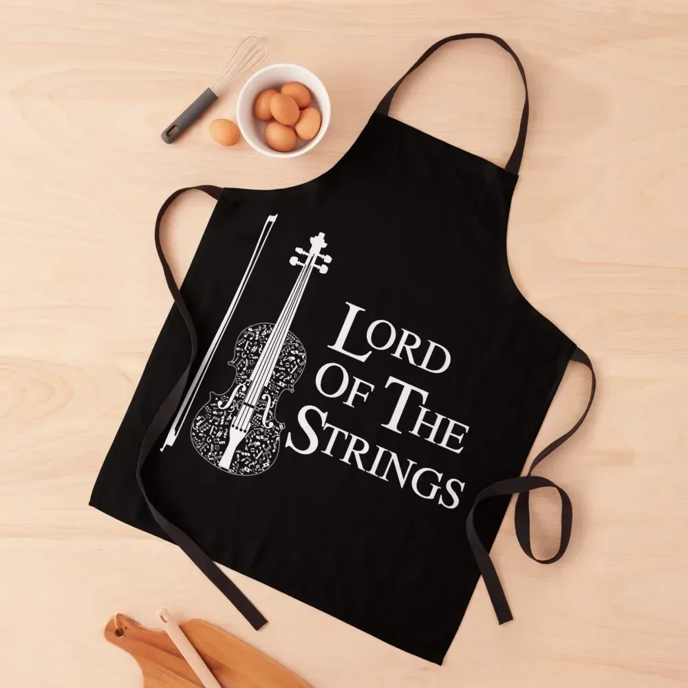 

Lord Of The Strings Violin Music Lover Apron Kitchens Accessories Utensils For Kitchen Things For Home And Kitchen Apron