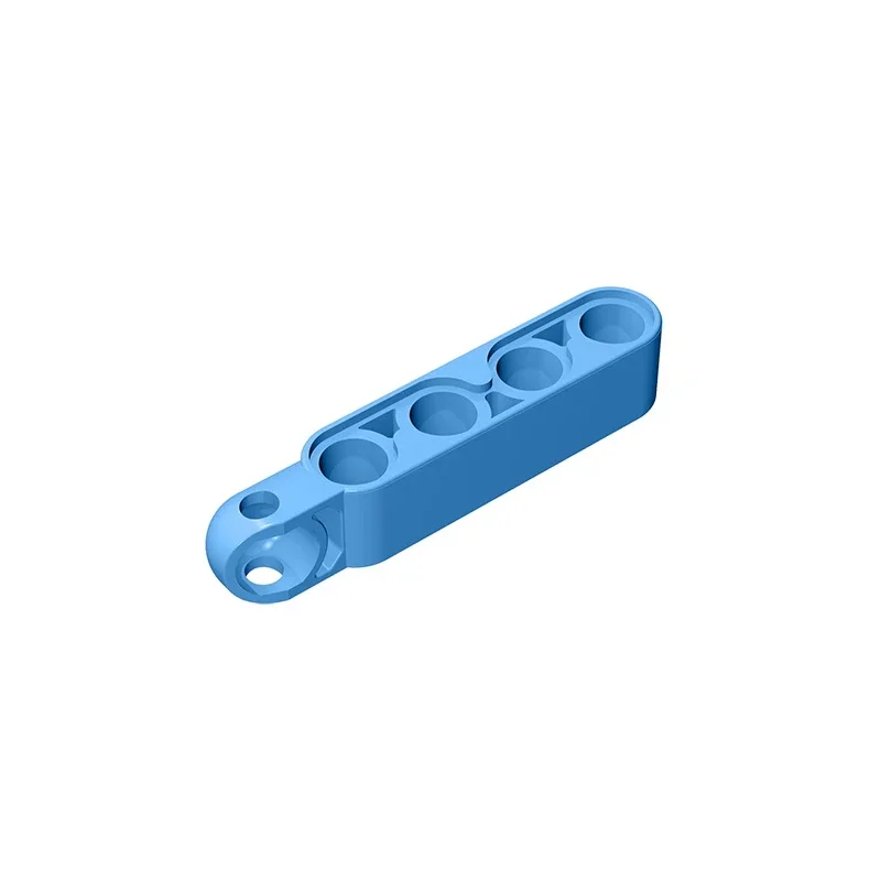 Gobricks GDS-1128 Technical, Steering Arm 5 x 1 with Tow Ball Socket Rounded, Chamfered compatible with lego 15459