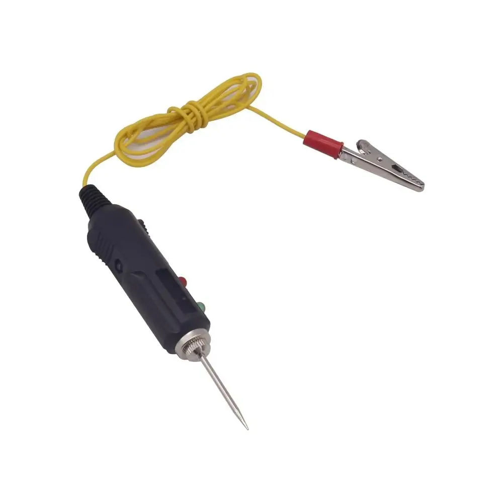 Multifunctional Automotive Voltage Tester Dual-color LED DC6-24V Car Voltage Test Probe with Buzzer High Sensitivity