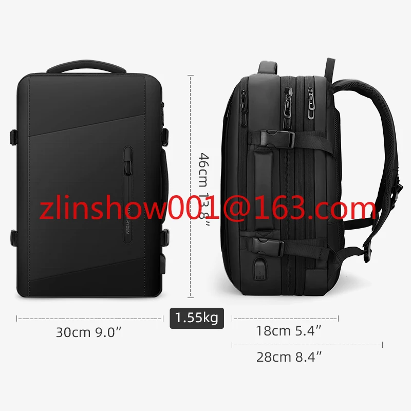 Emergency Raincoat  Laptop Backpacks with Usb Charging Port Bag Travel Backpack Wholesale Customization