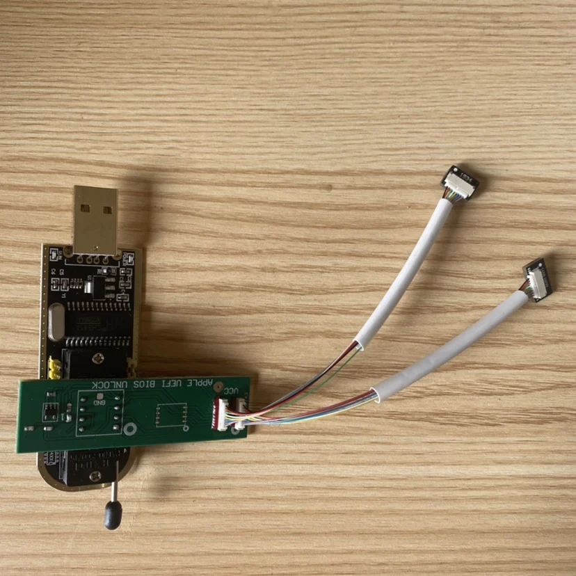 Imagem -04 - Desmontagem Chip Flash Update Bios Leitura e Gravação Uefi Bios Desbloquear A1534 1466 17061707 1708 Efi Desbloquear id Firmware Lock
