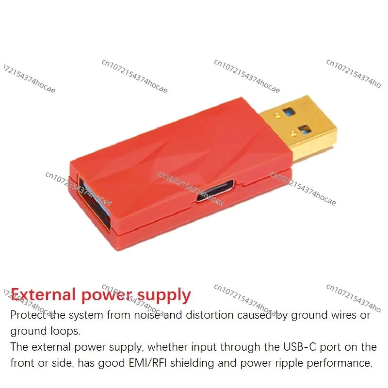 

IDefender+ USB 3.0 Power Isolator Ground Circuit Noise PC HiFi Music Denoising Device