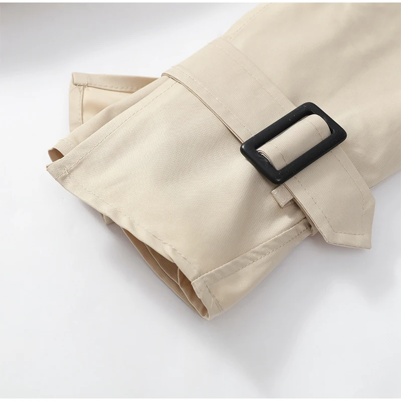 Solid Laepl Lace Up Trench Coat Women Fashion Full Sleeve Waist Cinching Short Windbreak 2026 New Autumn Office Commute Outwear 51 S0315b81baa864b57911a83e974f92a03R
