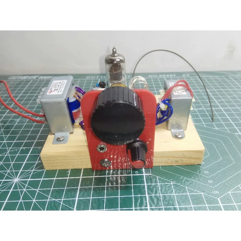 

6j1 Electronic Tube Super Regenerative FM Radio Kit Single Lamp FM Radio Aviation Band TVFM