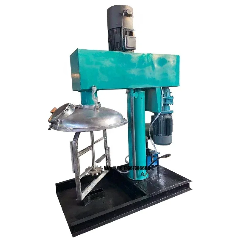 High-Speed Paint Pigment Dispersion Lab Mini Mixer Motor Pump Stainless Steel Customizable Capacity Paint Color Mixing Machine