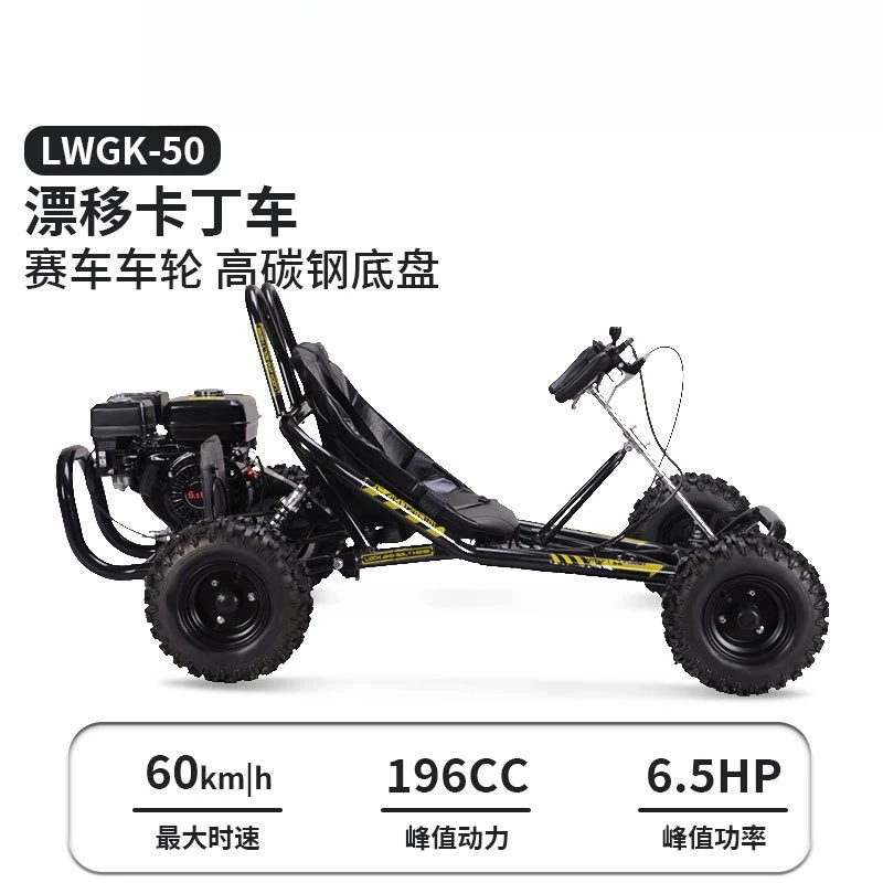 Kart 196cc Engine Mountain Kart Fuel Power Recreational Kart