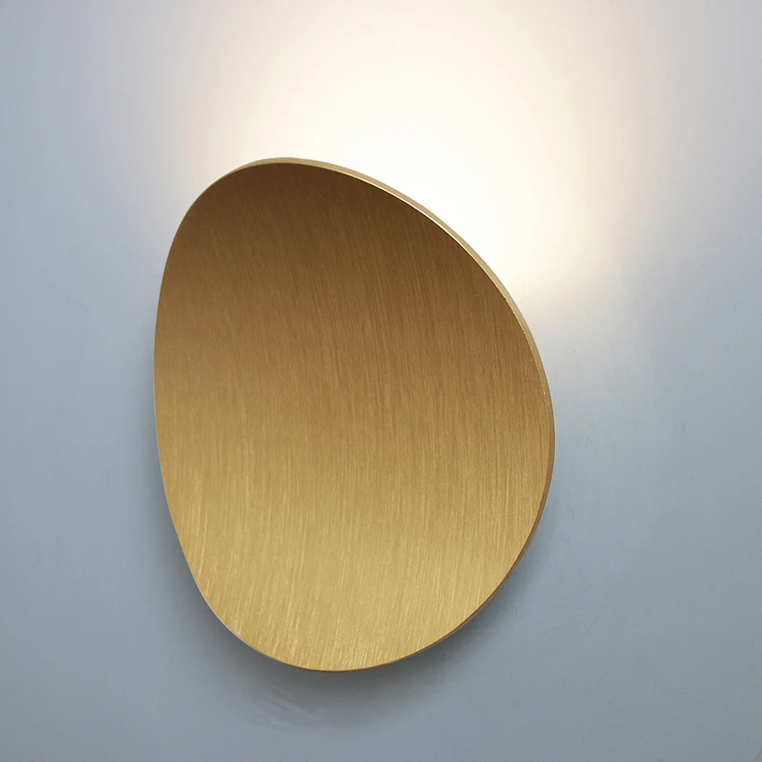 Applique Murale LED en Aluminium au Design Moderne, Luminaire Décoratif d'Nik, Idéal pour un Salon ou une Chambre à Coucher, AU17, 7W