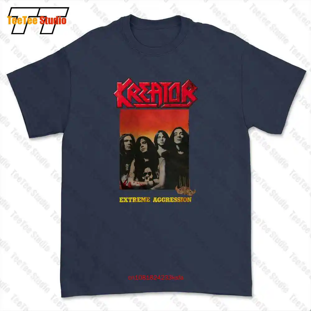 Kreator Extreme Aggression Album Cover Metal Band T-shirt Tee PF03