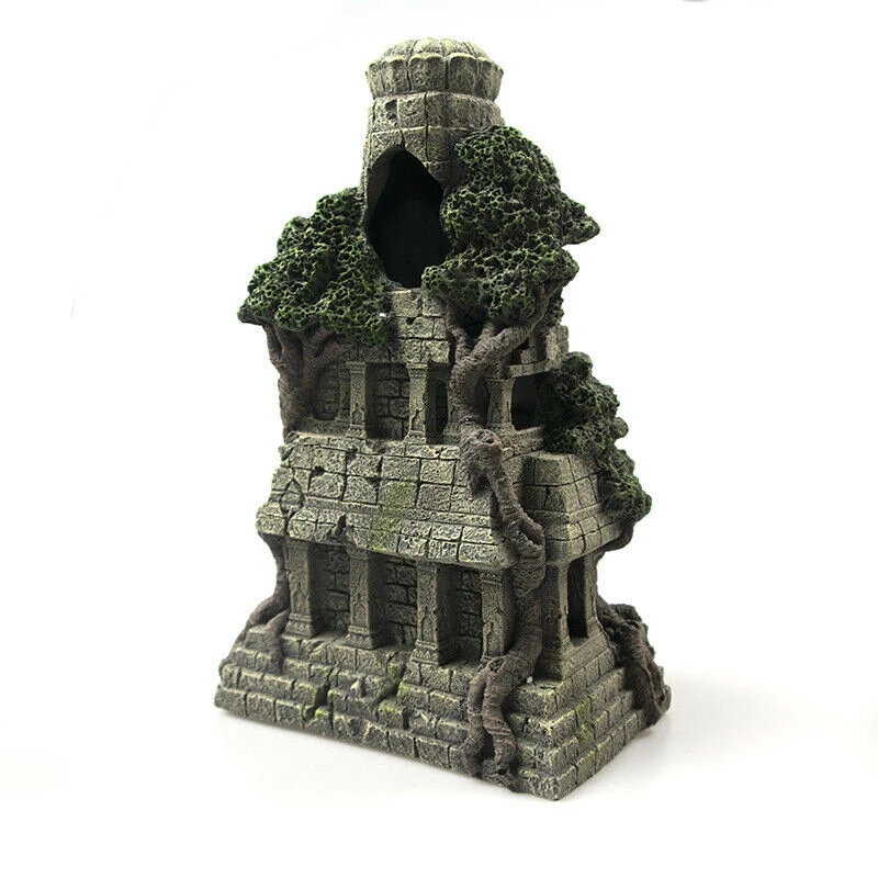 가정용 수족관 장식, 고대 석상, 부처 송진 인형, 수족관 장식, 어항 수족관 장식 액세서리