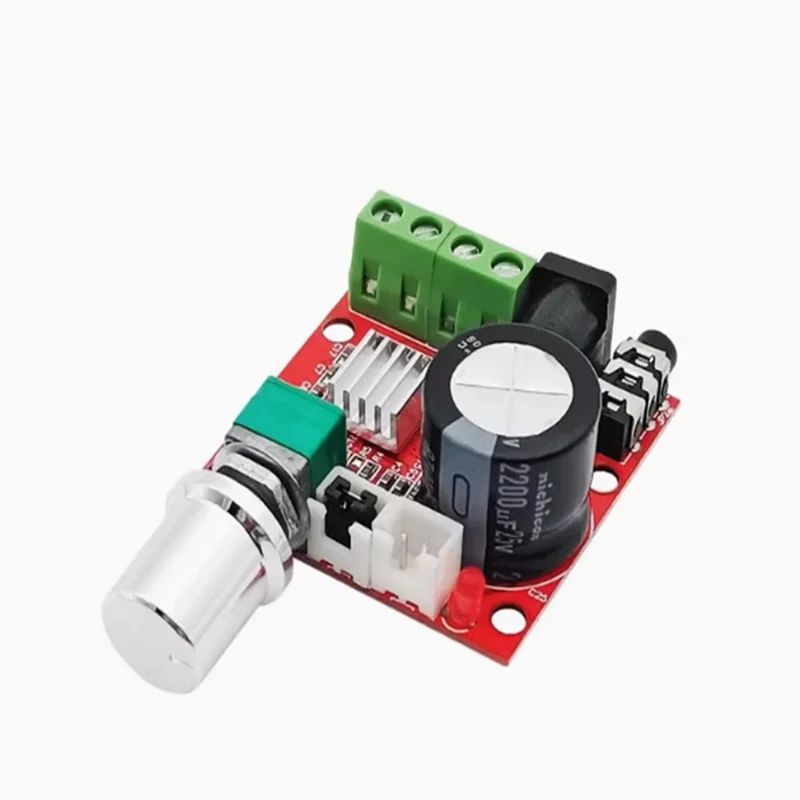 1pcs PAM8610 Mini eindversterker board TDA2030 12V 10W pure D klasse stereo eindversterker