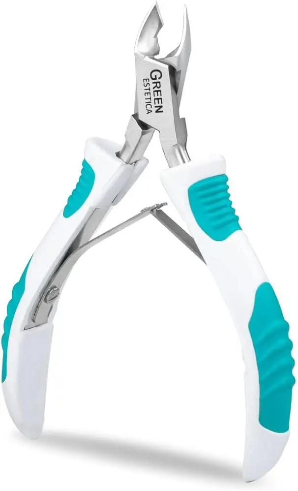 

Professional Cuticle Trimmer, Stainless Steel, Non-Slip Grip, Sharp Blades for Manicure Pedicure