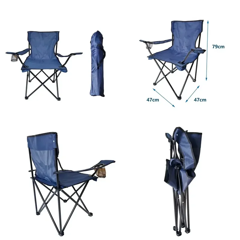 Lightweight Portable Folding Outdoor Camping Chair for Garden Travel Hiking Picnic Beach Fishing Ultimate Comfort and