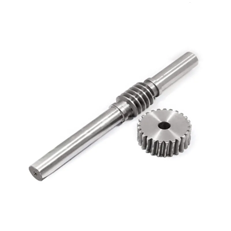 Imagem -03 - Worm Rod com Worm Gear Relação de Redução de Aço 1:10 Worm Rod Furo do Processo m 10 Dentes 45 m Sets